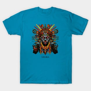 Legba - West African deity of crossroads - Illustration of an African God T-Shirt